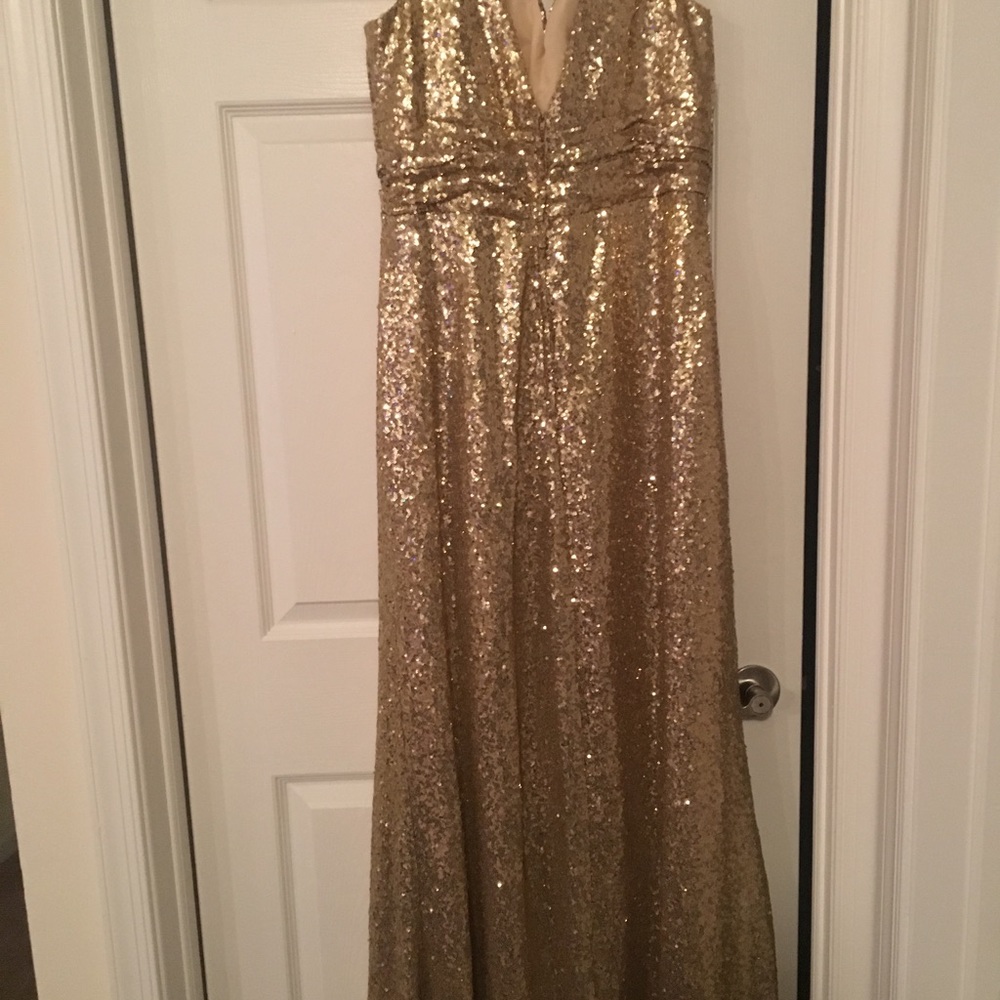 Floor Length Sequin Gown - image 2
